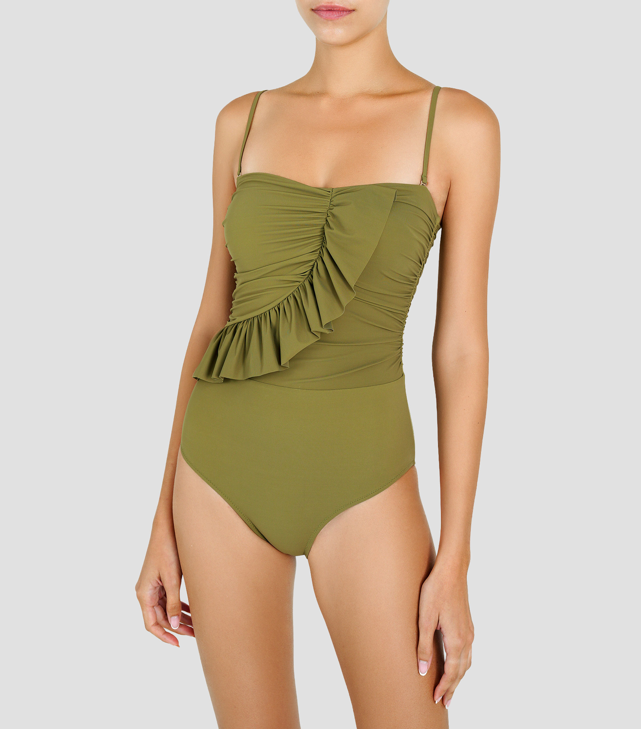 Traje de baño maillot Jatoba liso Mujer